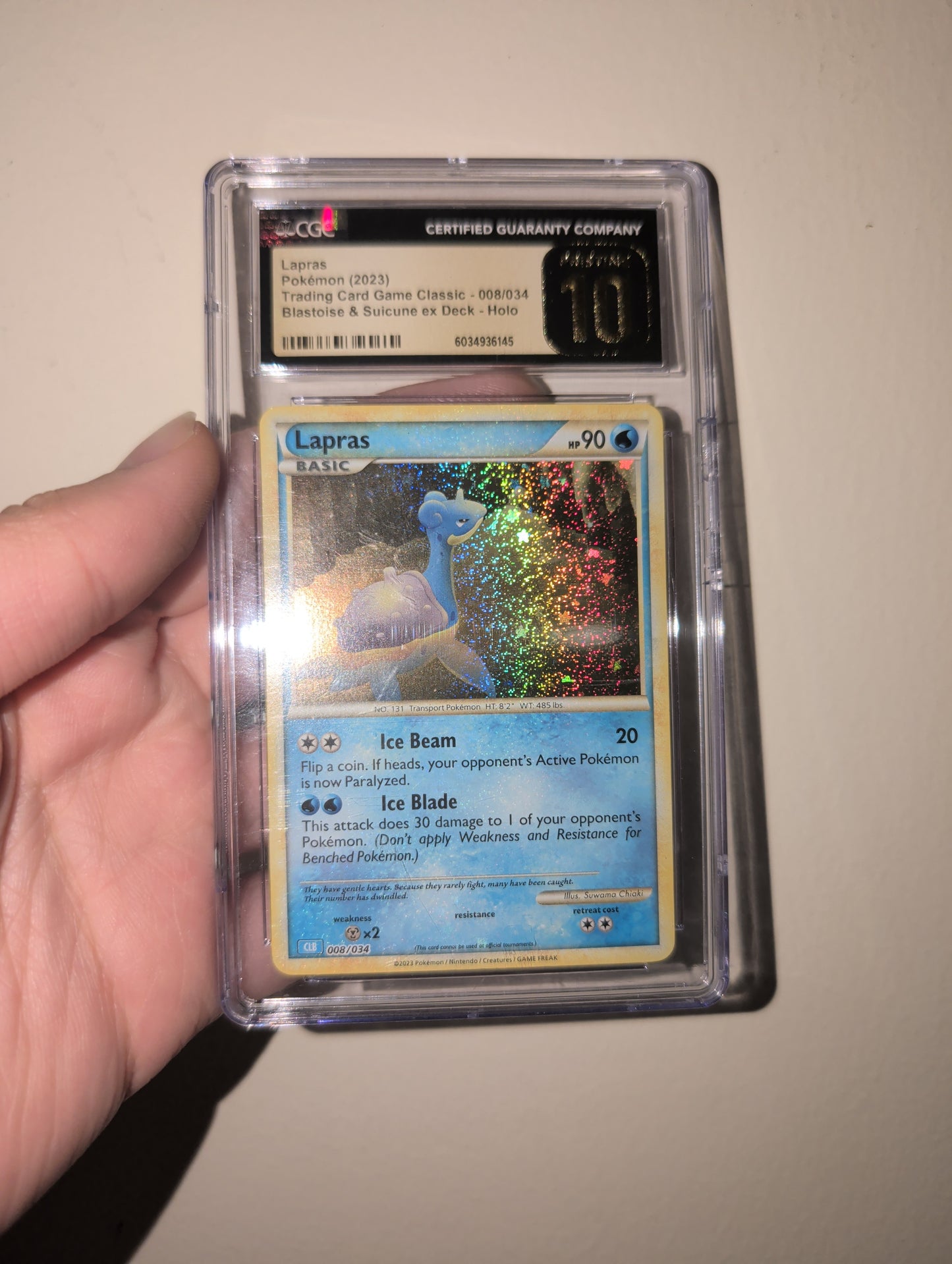 Lapras CGC Pristine 10