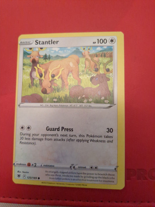 Stantler MISCUT CARD