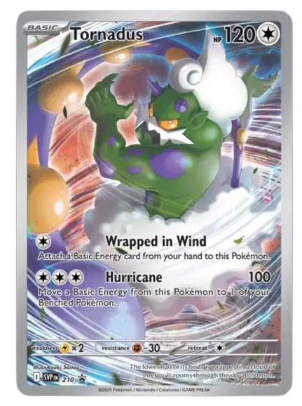 Tornadus promo white flare